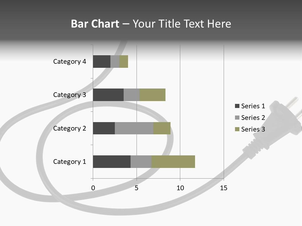 Line Supply Background PowerPoint Template
