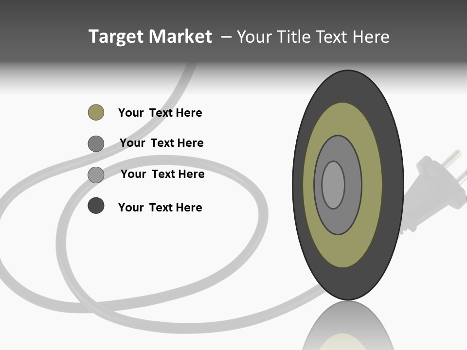 Line Supply Background PowerPoint Template