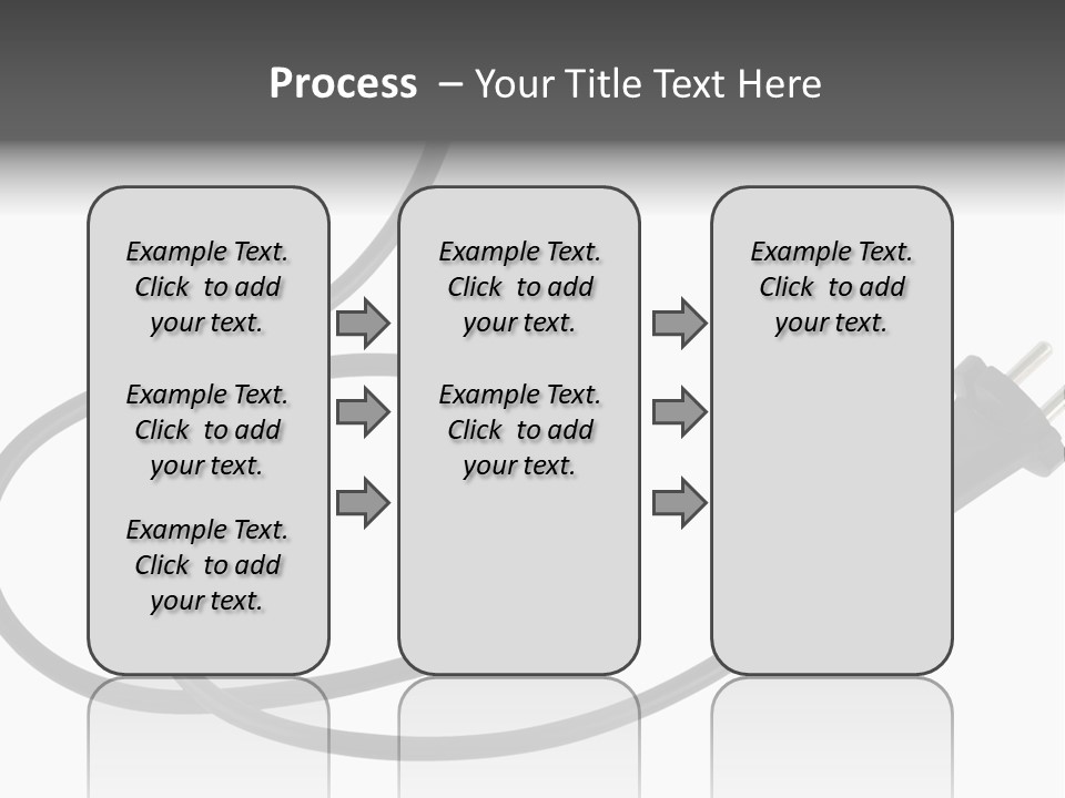 Line Supply Background PowerPoint Template