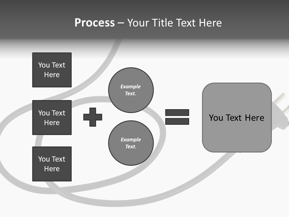 Line Supply Background PowerPoint Template
