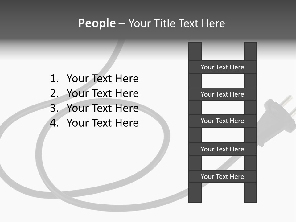 Line Supply Background PowerPoint Template