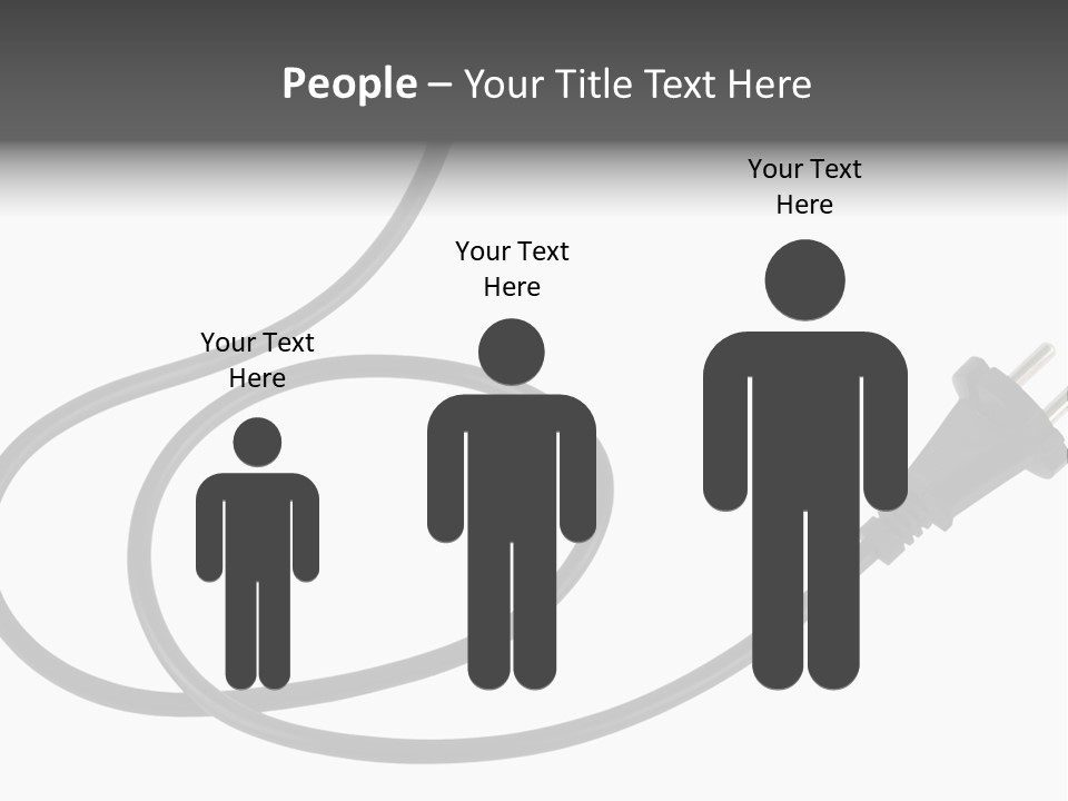 Line Supply Background PowerPoint Template