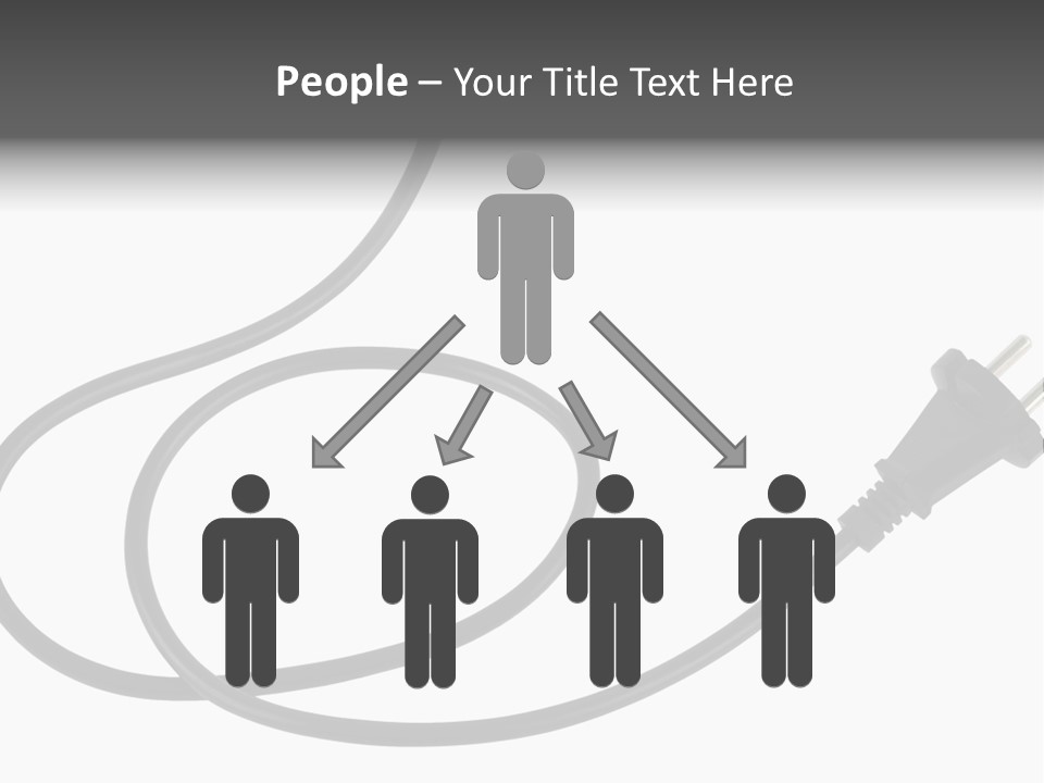 Line Supply Background PowerPoint Template