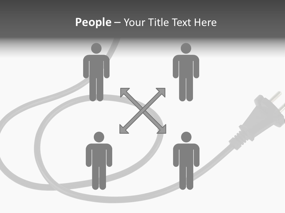 Line Supply Background PowerPoint Template