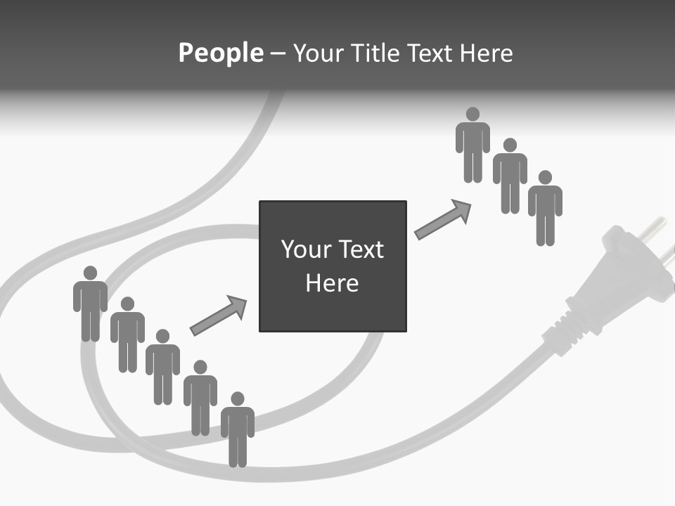 Line Supply Background PowerPoint Template