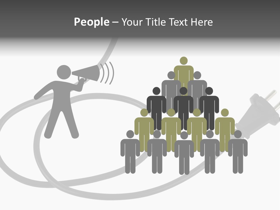 Line Supply Background PowerPoint Template
