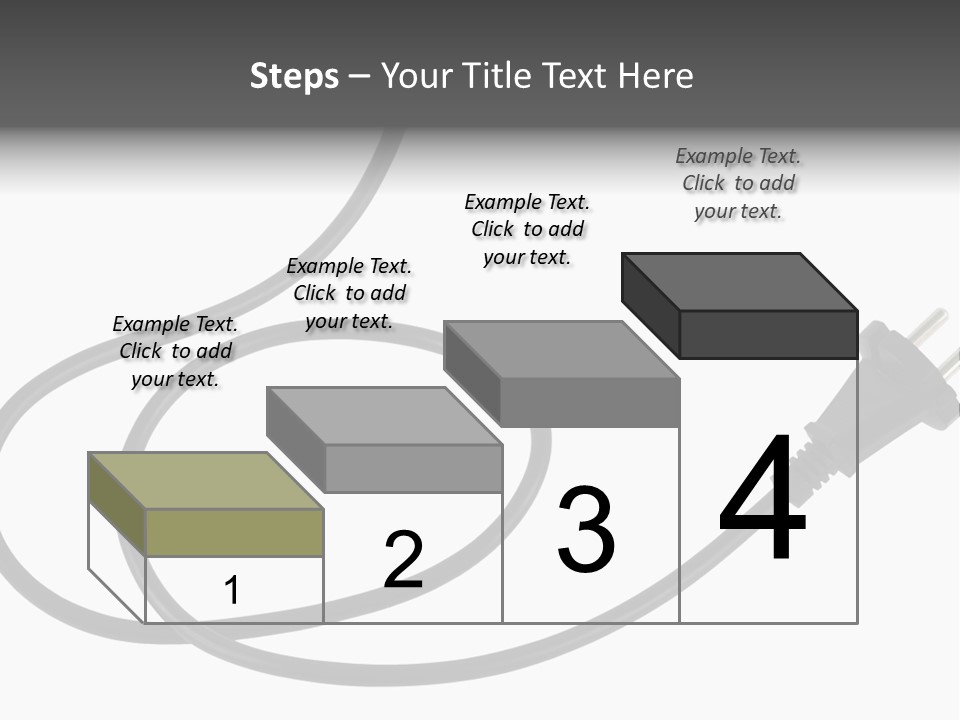 Line Supply Background PowerPoint Template