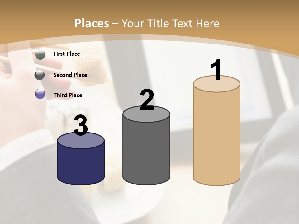 Business Looking Cafe PowerPoint Template