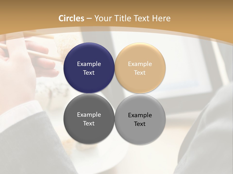 Business Looking Cafe PowerPoint Template