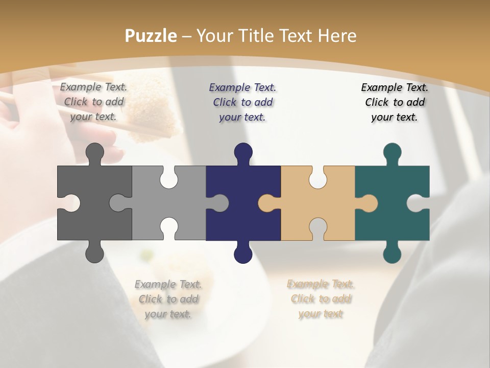 Business Looking Cafe PowerPoint Template