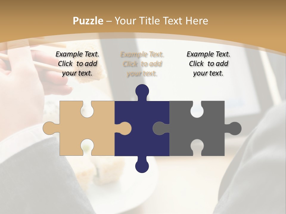 Business Looking Cafe PowerPoint Template