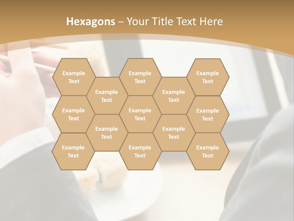 Business Looking Cafe PowerPoint Template