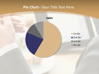 Business Looking Cafe PowerPoint Template