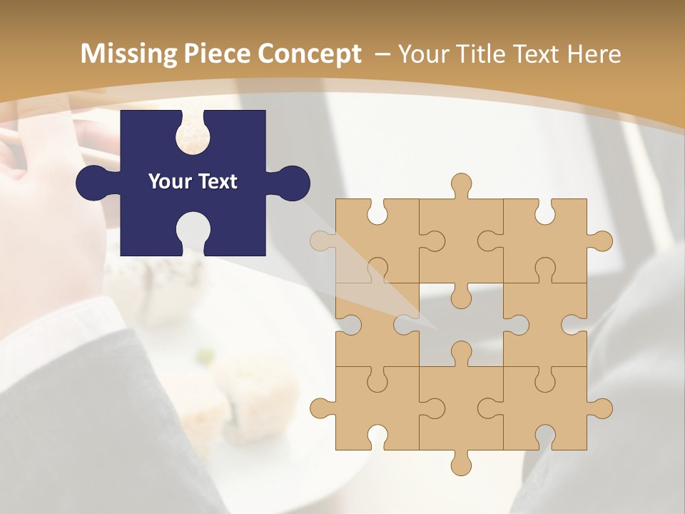 Business Looking Cafe PowerPoint Template