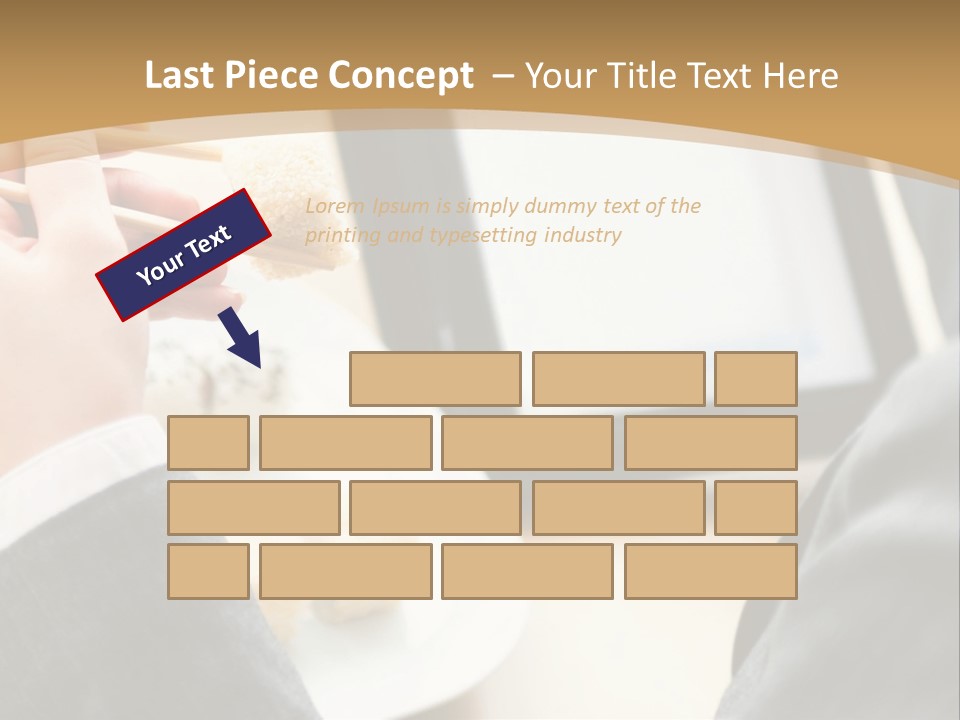 Business Looking Cafe PowerPoint Template