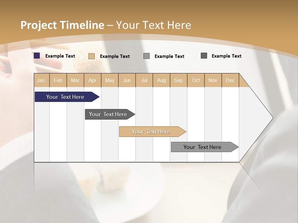 Business Looking Cafe PowerPoint Template