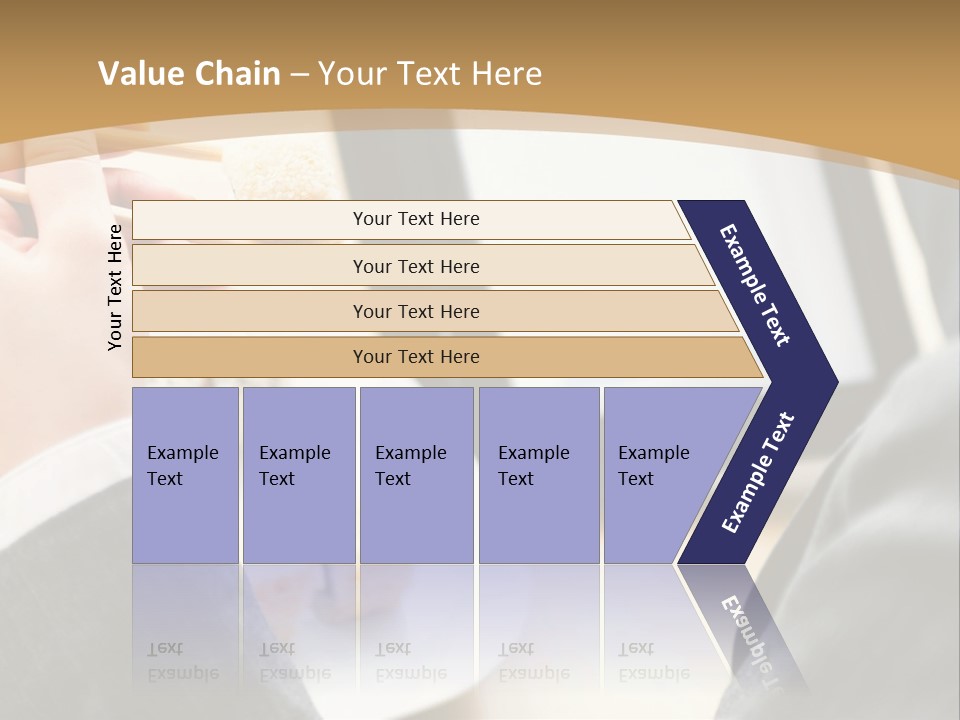 Business Looking Cafe PowerPoint Template