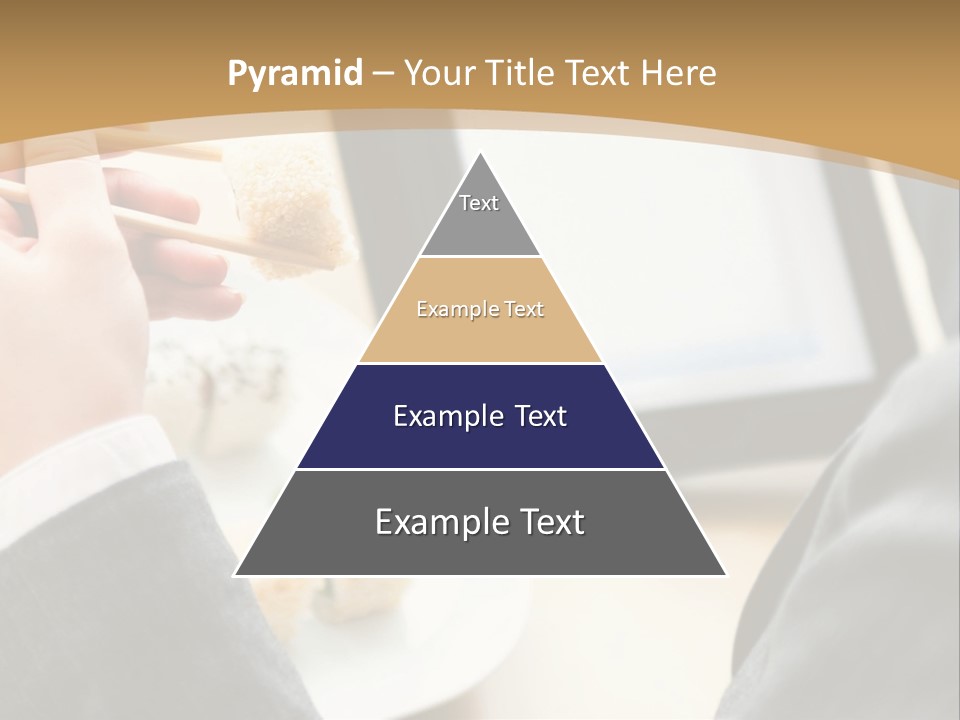 Business Looking Cafe PowerPoint Template