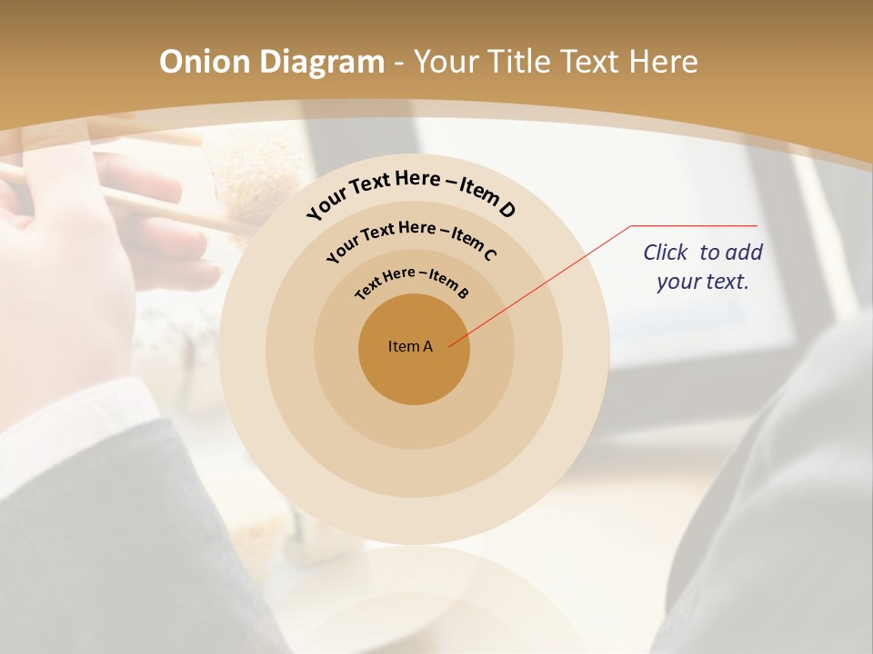 Business Looking Cafe PowerPoint Template