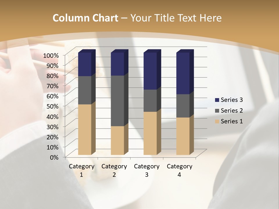 Business Looking Cafe PowerPoint Template