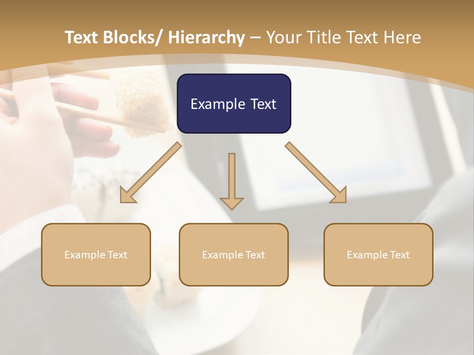 Business Looking Cafe PowerPoint Template