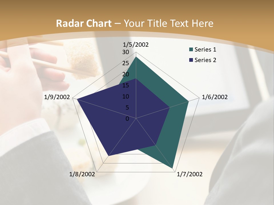 Business Looking Cafe PowerPoint Template