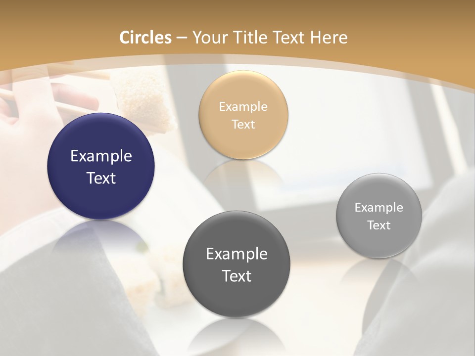 Business Looking Cafe PowerPoint Template