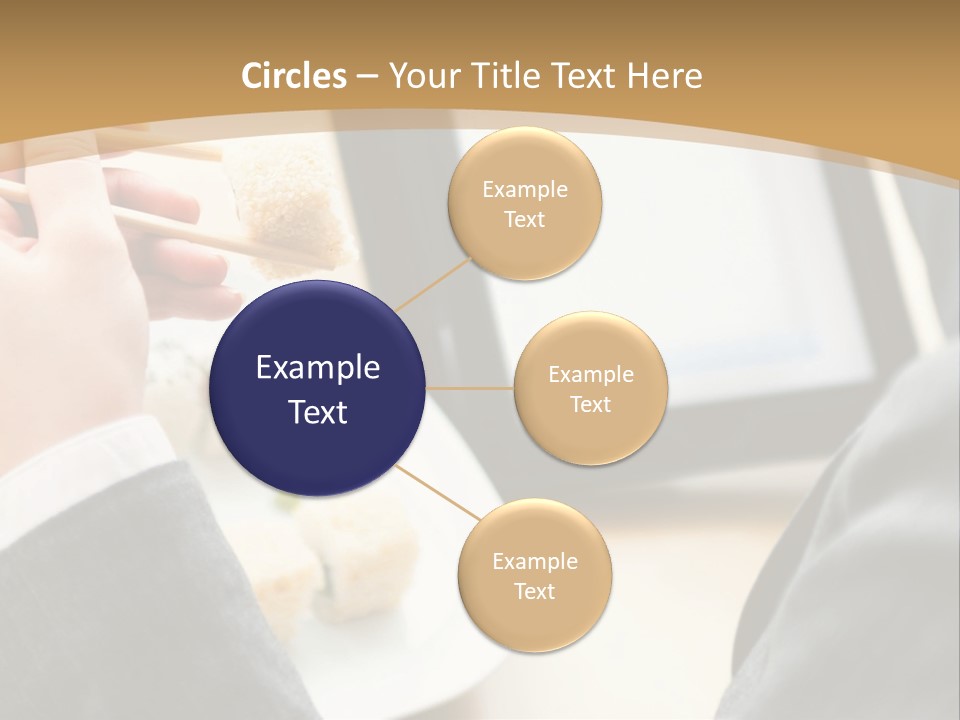 Business Looking Cafe PowerPoint Template