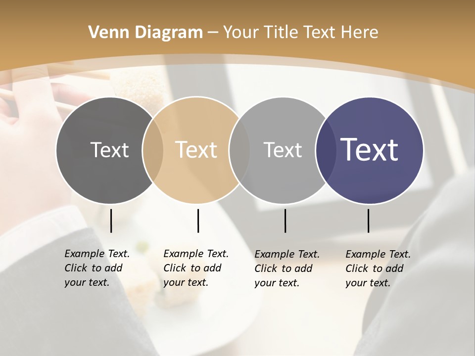 Business Looking Cafe PowerPoint Template
