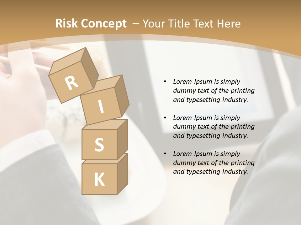 Business Looking Cafe PowerPoint Template