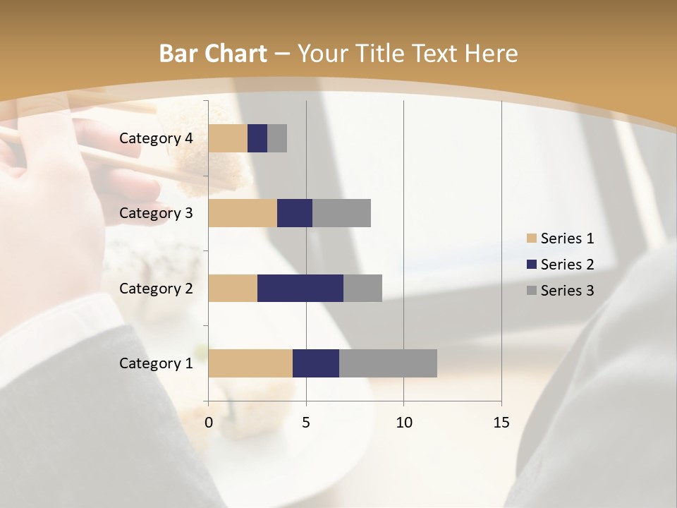 Business Looking Cafe PowerPoint Template