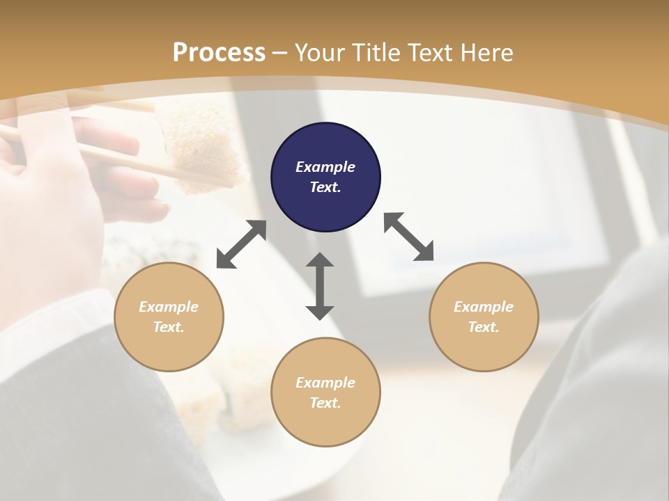 Business Looking Cafe PowerPoint Template