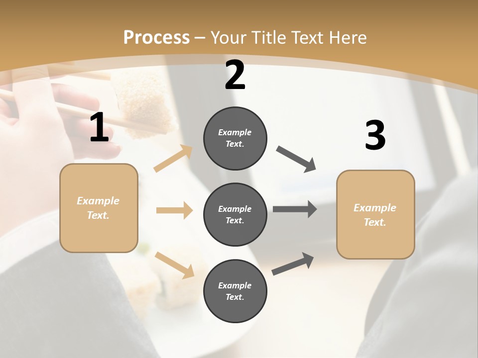 Business Looking Cafe PowerPoint Template