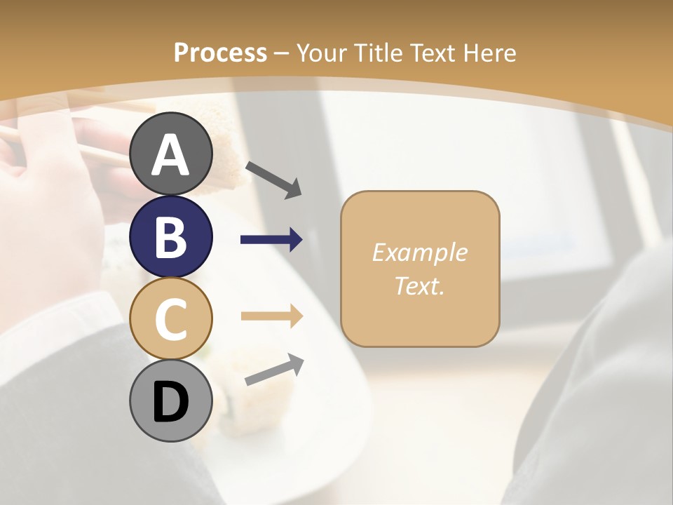 Business Looking Cafe PowerPoint Template