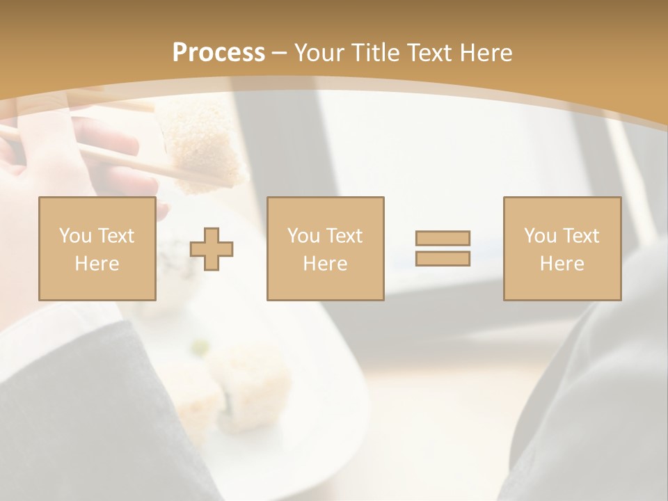 Business Looking Cafe PowerPoint Template