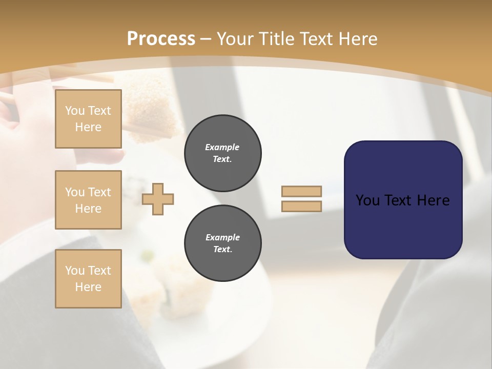 Business Looking Cafe PowerPoint Template