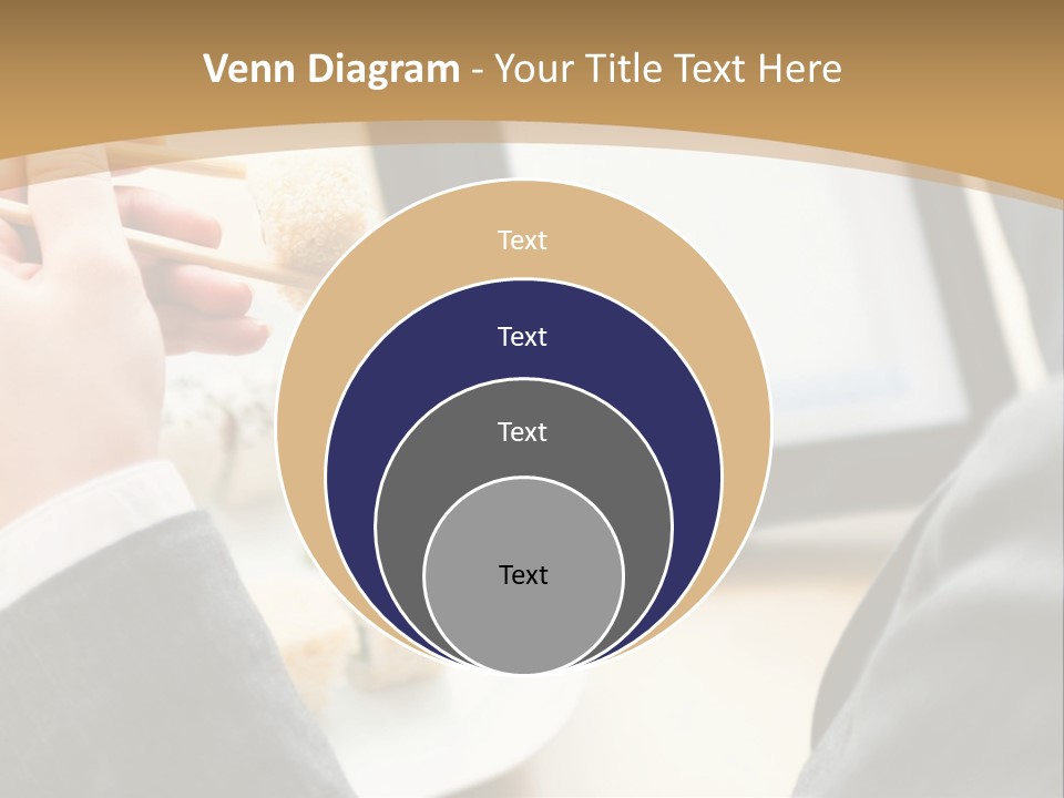Business Looking Cafe PowerPoint Template