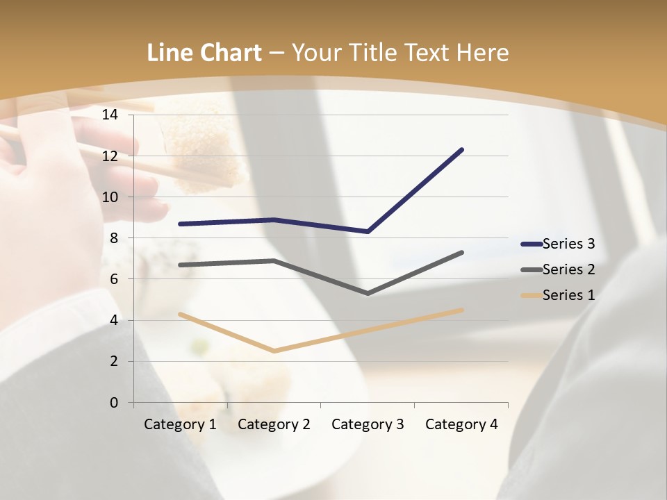 Business Looking Cafe PowerPoint Template