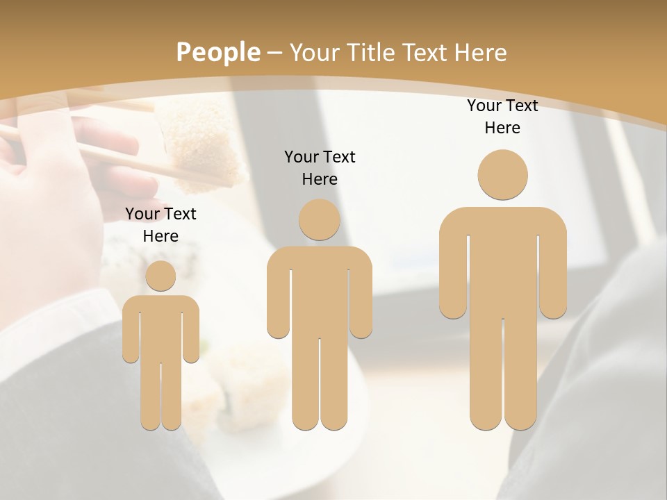 Business Looking Cafe PowerPoint Template