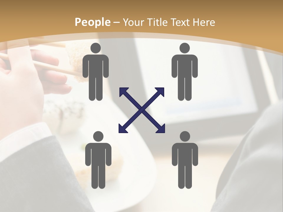 Business Looking Cafe PowerPoint Template