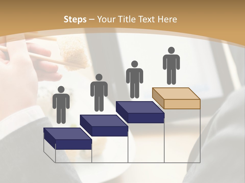 Business Looking Cafe PowerPoint Template