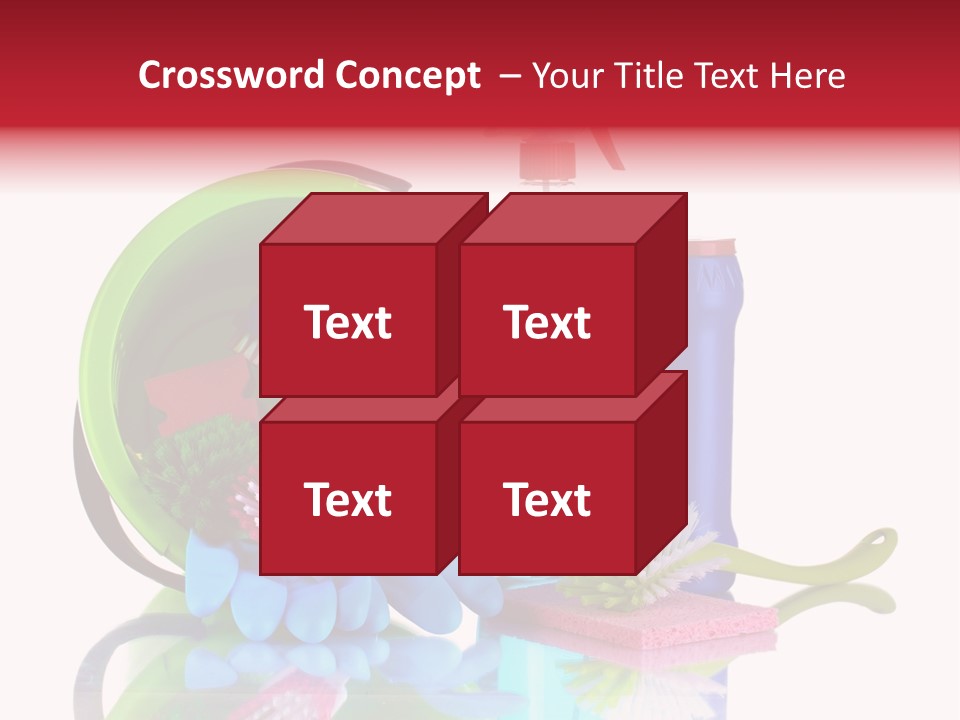 Nobody Rubber Glove PowerPoint Template