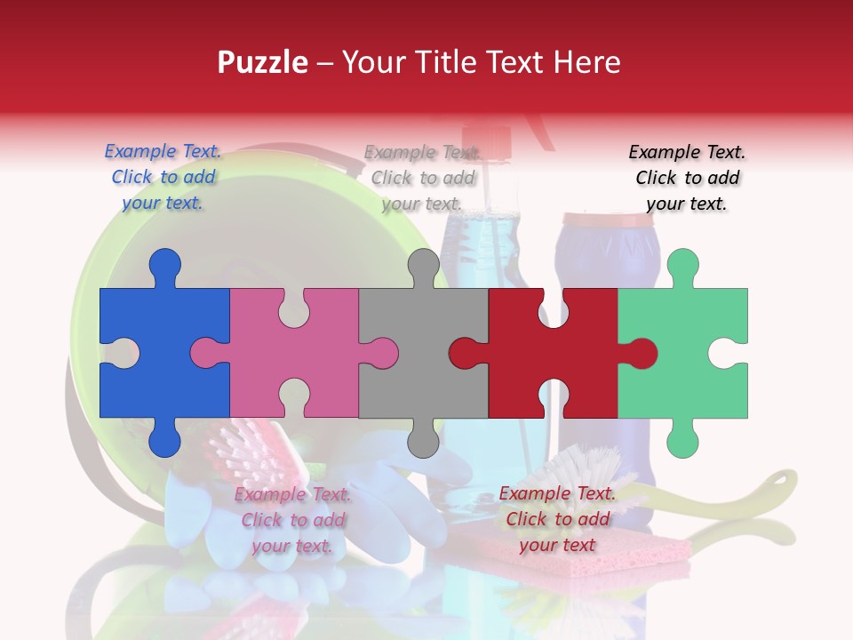 Nobody Rubber Glove PowerPoint Template