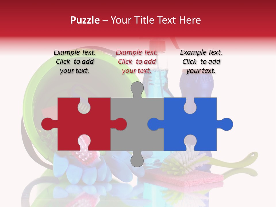 Nobody Rubber Glove PowerPoint Template