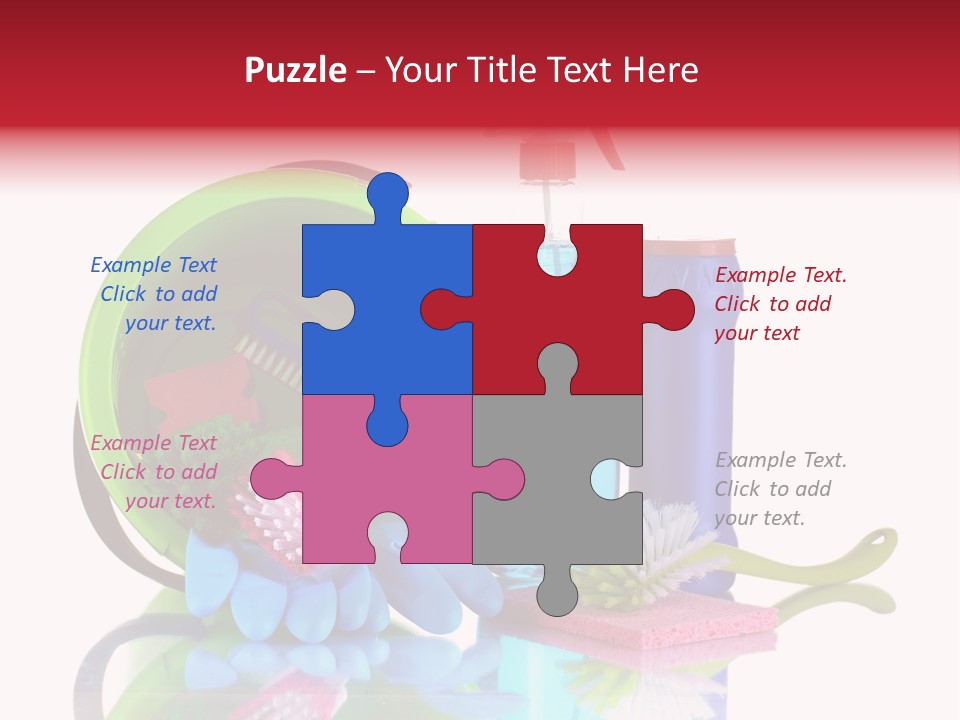 Nobody Rubber Glove PowerPoint Template