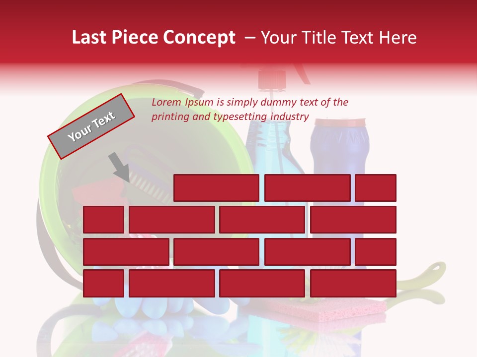 Nobody Rubber Glove PowerPoint Template