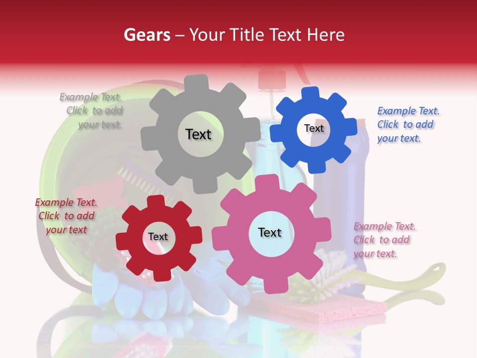 Nobody Rubber Glove PowerPoint Template