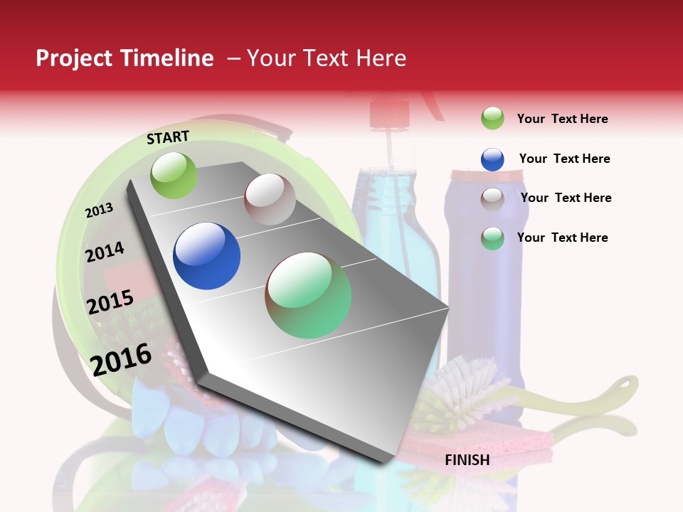 Nobody Rubber Glove PowerPoint Template
