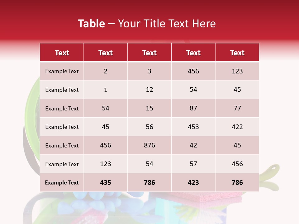 Nobody Rubber Glove PowerPoint Template