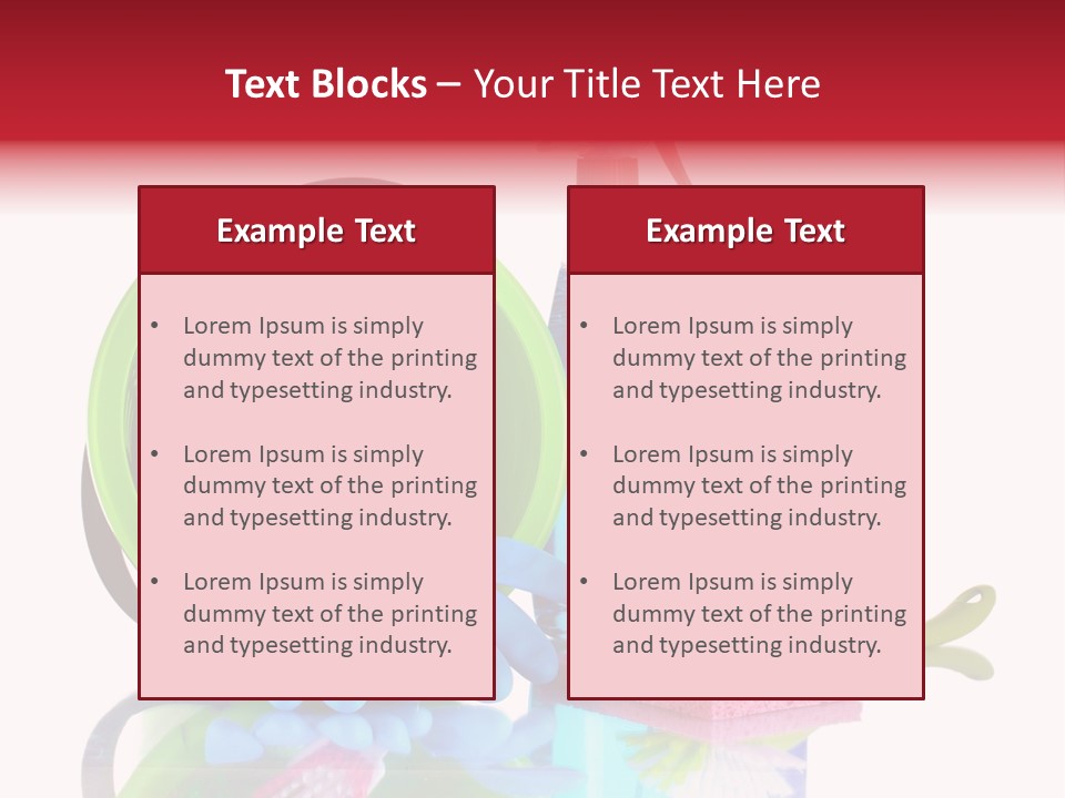 Nobody Rubber Glove PowerPoint Template